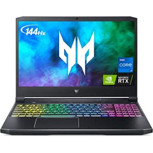 Acer Predator Helios 300 15.6-inch Gaming Laptop, Intel Core i7-11800H, RTX 3060, 16GB RAM, 512GB SSD, 144Hz