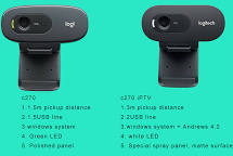 Logitech C270i HD Webcam for IPTV
