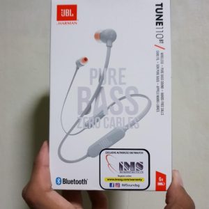 JBL Tune 110BT In-Ear Wireless Headphones - White