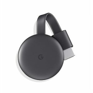 Google Chromecast 3rd Gen, Black - GA00439-US